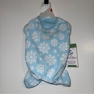 🆕 House of Barker Snowflake Dog Outfit Size Small
